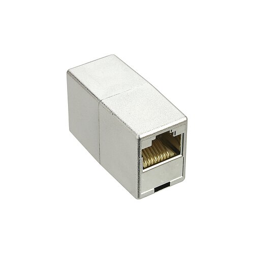 Inline® Cat.5e Patchkabelkupplung 2x RJ45 Buchse, metallisiert geschirmt