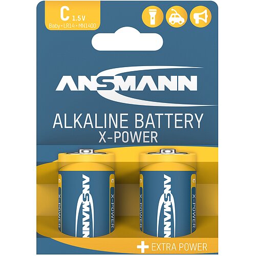 Ansmann X-Power Baby C LR14 Alkaline - 2er Verpackung