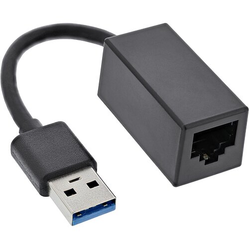 Inline® USB 3.2 Netzwerkadapter Kabel, Gigabit Netzwerk, USB-A Inline® USB 3.2 Netzwerkadapter Kabel, Gigabit Netzwerk, USB-A