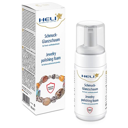 Heli - Glanzschaum für Schmuck mit Protector-Formel 10 x 100ml Heli - Glanzschaum für Schmuck mit Protector-Formel 10 x 100ml