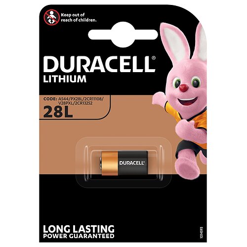 Duracell 28L 2CR1/3N Lithium 6V Batterie - 1er Verpackung Duracell 28L 2CR1/3N Lithium 6V Batterie - 1er Verpackung