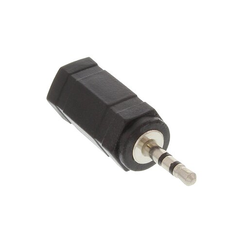 Inline® Audio Adapter, 2,5mm Klinke Stecker an 3,5mm Buchse, Stereo