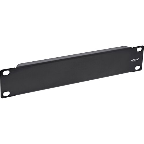 Inline® 10" Blindplatte, 1HE, RAL 9005 schwarz Inline® 10" Blindplatte, 1HE, RAL 9005 schwarz
