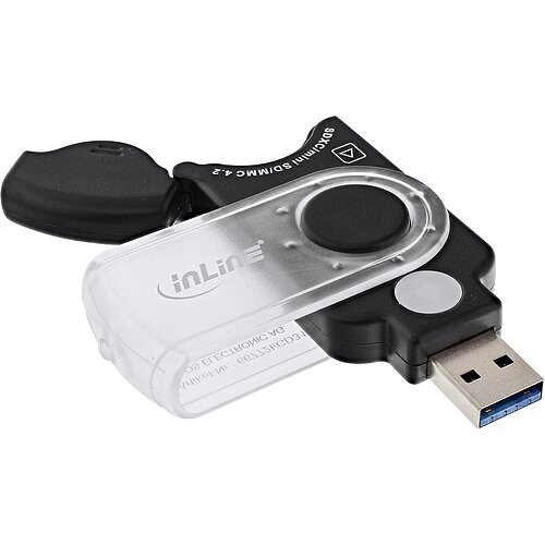 Inline® Mobile Card Reader USB 3.0, für SD/SDHC/SDXC, microSD Inline® Mobile Card Reader USB 3.0, für SD/SDHC/SDXC, microSD