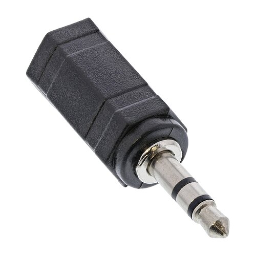 Inline® Audio Adapter, 2,5mm Klinke Buchse an 3,5mm Stecker, Stereo Inline® Audio Adapter, 2,5mm Klinke Buchse an 3,5mm Stecker, Stereo