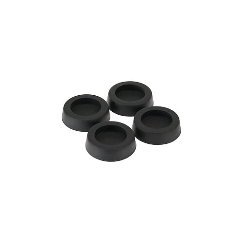 Inline® Gummi-Füße, für PC gehäuse, 4er Pack, schwarz