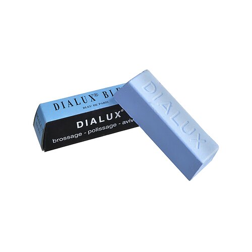 Dialux Polierpaste Blau bleu ca.100g Pastenriegel - für alle Metalle zum Hochglanzpolieren Dialux Polierpaste Blau bleu ca.100g Pastenriegel - für alle Metalle zum Hochglanzpolieren