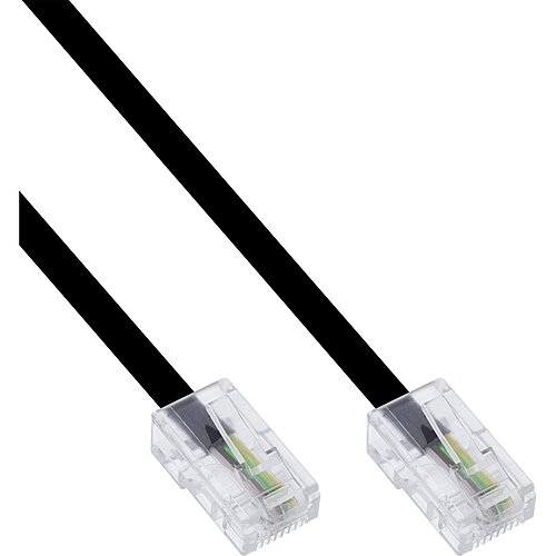 Inline® ISDN Anschlusskabel, RJ45 Stecker / Stecker (8P4C), 10m