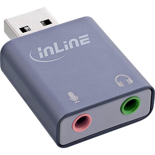 InLine® USB Audio Soundadapter, USB-A InLine® USB Audio Soundadapter, USB-A