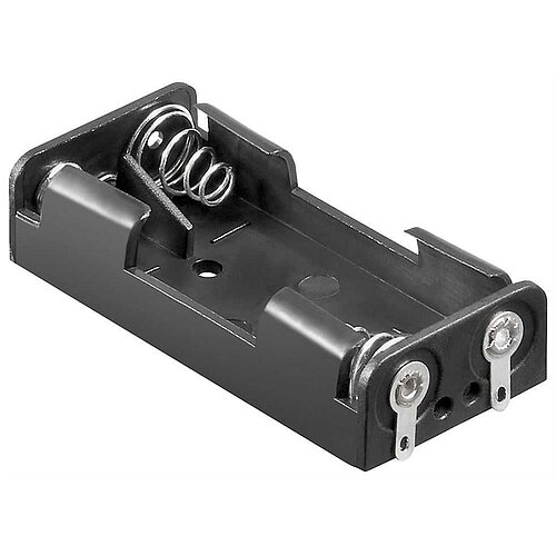 Batteriehalter für 2x Micro mit Lötanschluss Batteriehalter für 2x Micro mit Lötanschluss