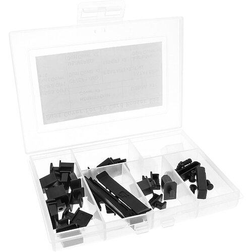 Inline® Staubschutz-Set, für Frontpanel und Cardreader, 30-teilig Inline® Staubschutz-Set, für Frontpanel und Cardreader, 30-teilig