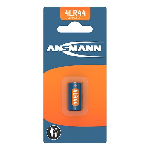 Ansmann 4LR44 4034PX Alkaline 6V Batterie - 1er Verpackung