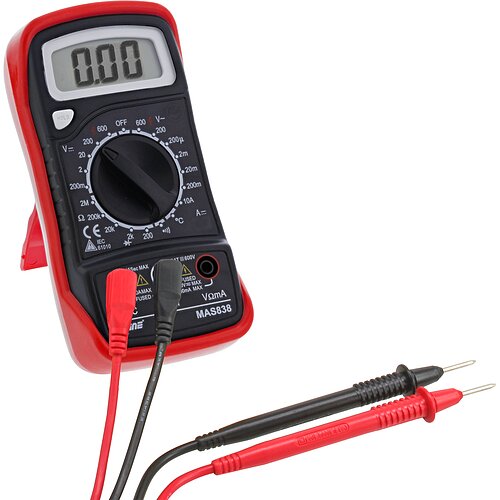 Inline® Multimeter, mit Temperatursensor