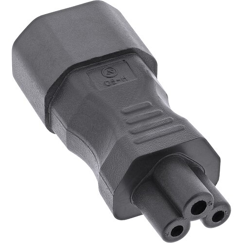 Inline® Netzadapter IEC 60320 C14 / C5, 3pol. Kaltgeräte / Notebook Inline® Netzadapter IEC 60320 C14 / C5, 3pol. Kaltgeräte / Notebook
