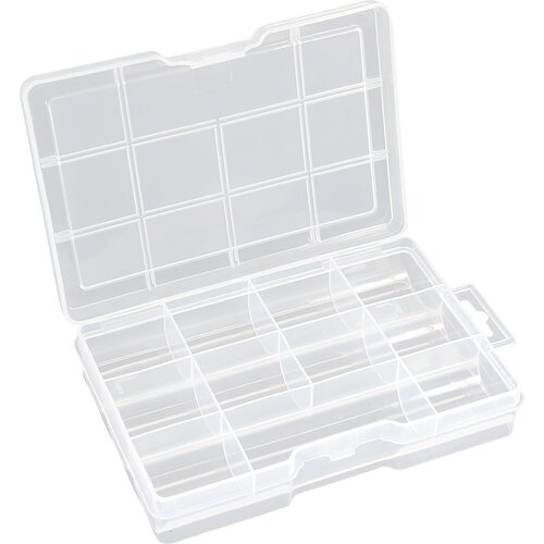 Inline® Kleinteilebox, 11 Fächer, Abmessungen: 194x130x35mm