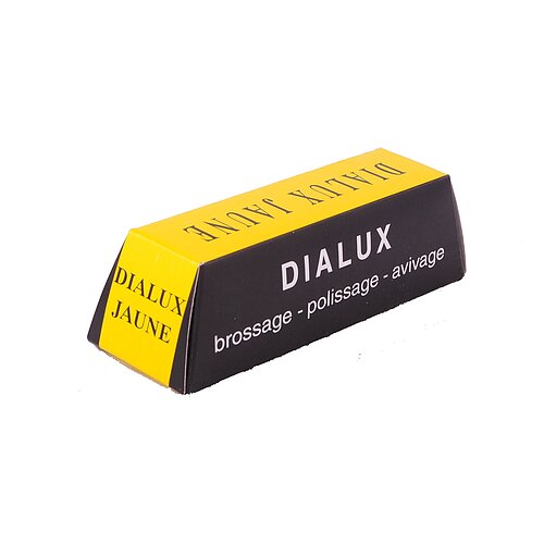 Dialux Vorpolitur Gelb jaune ca.100g Pastenriegel - für Nicht eisenhaltig & Kunststoff Dialux Vorpolitur Gelb jaune ca.100g Pastenriegel - für Nicht eisenhaltig & Kunststoff