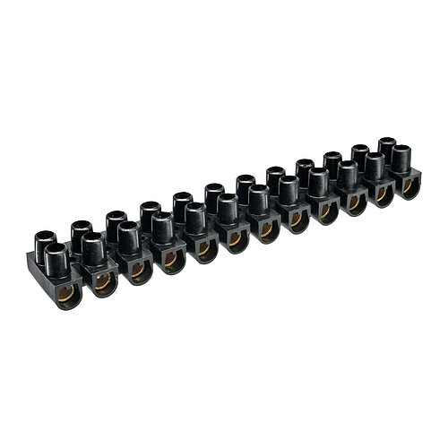 Inline® Lüsterklemme 6mm², 12er Reihe, schwarz, 10 Stück Inline® Lüsterklemme 6mm², 12er Reihe, schwarz, 10 Stück