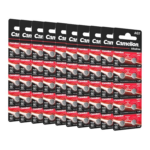 10 x Camelion AG7 LR57 LR927 395 1.5V Alkaline Knopfzelle - 10er Verpackung