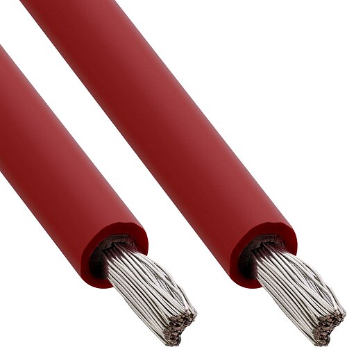 InLine® Solar Installationskabel Meterware H1Z2Z2-K 4mm² rot 50m InLine® Solar Installationskabel Meterware H1Z2Z2-K 4mm² rot 50m