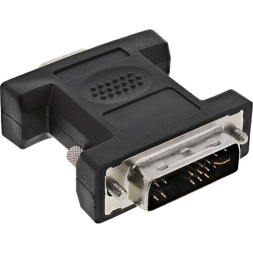 Inline® DVI-A Adapter, Analog 12+5 Stecker auf 15pol HD Buchse (VGA) Inline® DVI-A Adapter, Analog 12+5 Stecker auf 15pol HD Buchse (VGA)