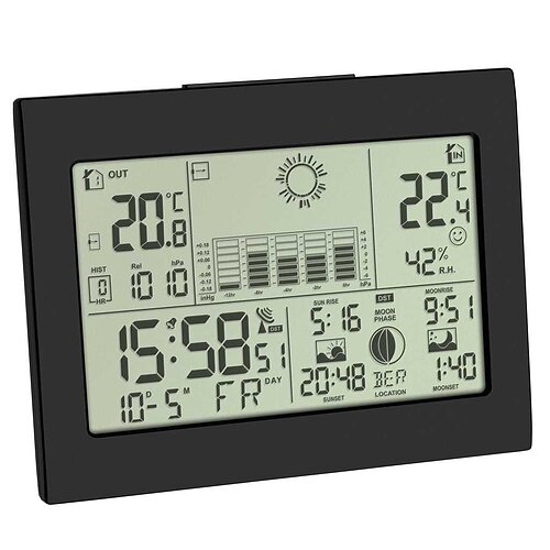 Horizon Funk-Wetterstation 35.1155.01 Horizon Funk-Wetterstation 35.1155.01
