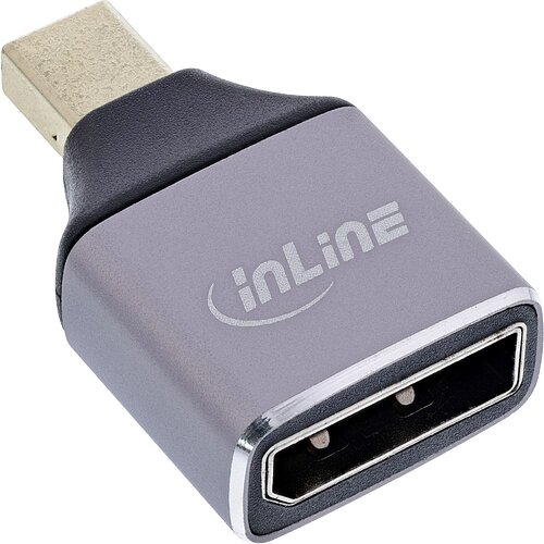 InLine® DisplayPort 1.4 Adapter, DisplayPort Buchse / Mini Displayport Stecker, InLine® DisplayPort 1.4 Adapter, DisplayPort Buchse / Mini Displayport Stecker,