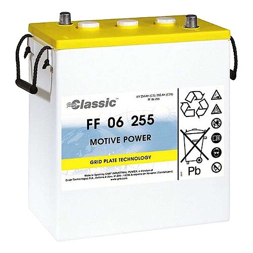 Exide Marathon Classic FF 06 255 6V 255Ah (5hr) Motive Power