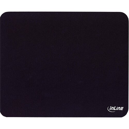 Inline® Maus-Pad Recycled, schwarz, 230x190x2,5mm