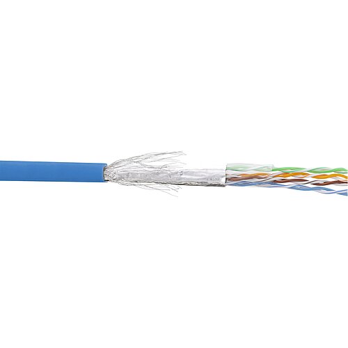 Inline® Patchkabel Cat.5e, blau, SF/UTP, AWG26, PVC, 100m Inline® Patchkabel Cat.5e, blau, SF/UTP, AWG26, PVC, 100m
