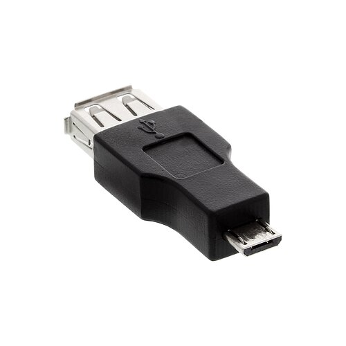 Inline® Micro-USB OTG Adapter, Micro-B Stecker an USB A Buchse Inline® Micro-USB OTG Adapter, Micro-B Stecker an USB A Buchse